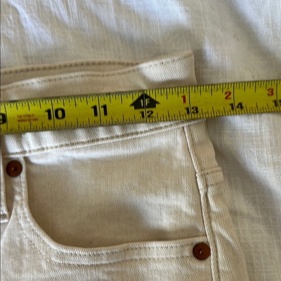 Madewell Cream Straight Leg Women's Jeans - Picture 9 of 11